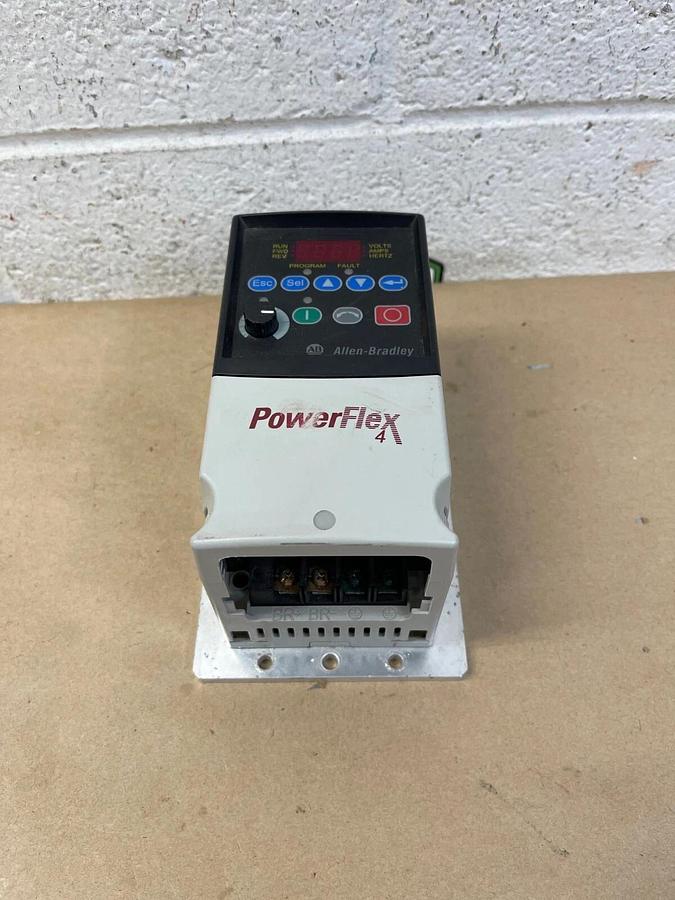 Used Allen-Bradley 22A-A4P5H204 AC Drive, PowerFlex 4, Series A