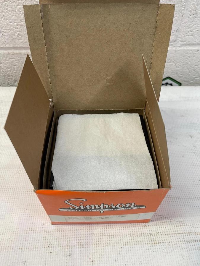 Simpson 16150 Analog Panel Meter
