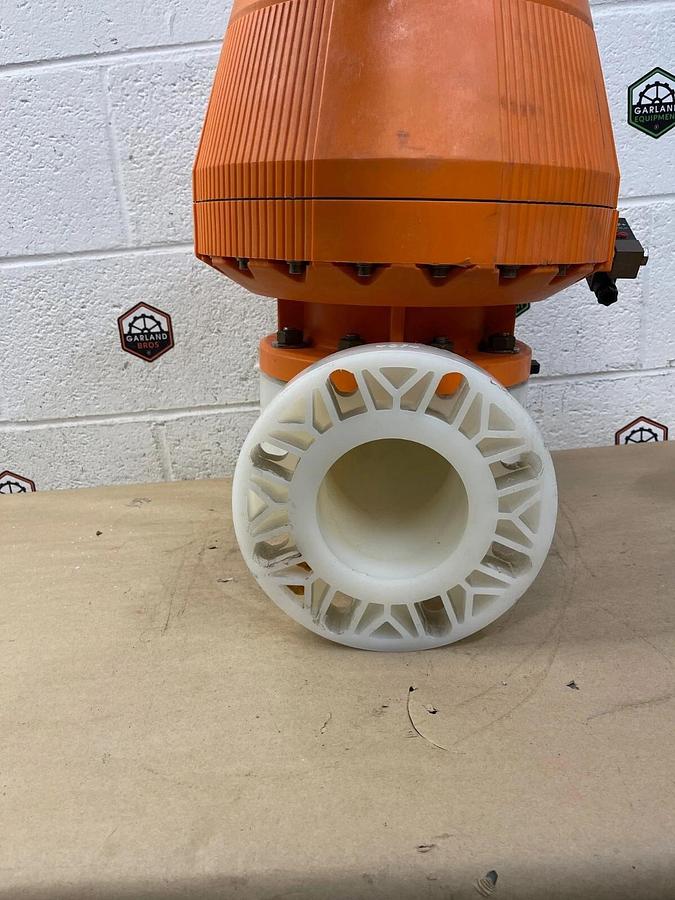 Used Georg Fischer 198 150 738 Flanged Diaphragm Valve, 110DN100 Ser 5 980318 34