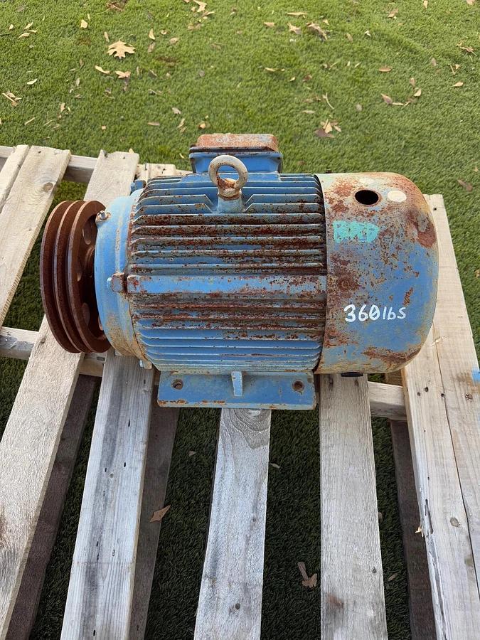 Used North American Electric Inc PE254T-15-4C 15HP 1750RPM 208-230/460V 254T Frame