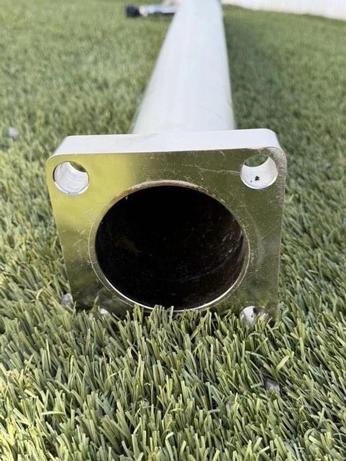 Used Stainless Steel Filter Housing w/ 316L Stainless Steel Flow Cell