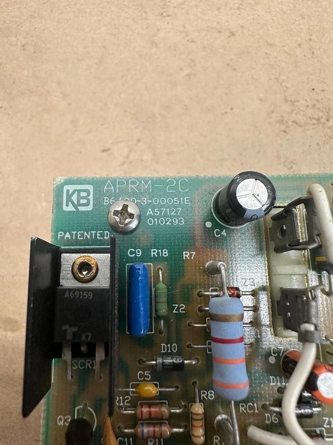 Used KB Electronics EBPB-125 Motor Speed Control, APRM-2C Speed Drive Control