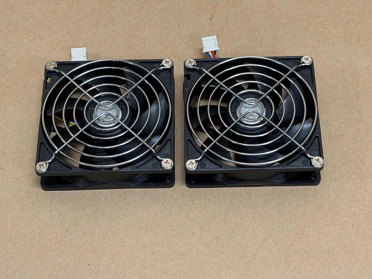 NIDEC T92T12MUA7-57 UltraFlo 4-Wire Fan - Lot of 2