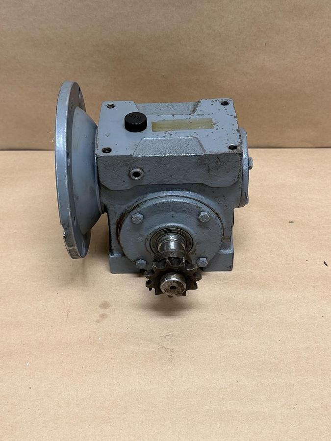 Used Boston Gear 90 Degree Worm-Drive Reduction Gear Box