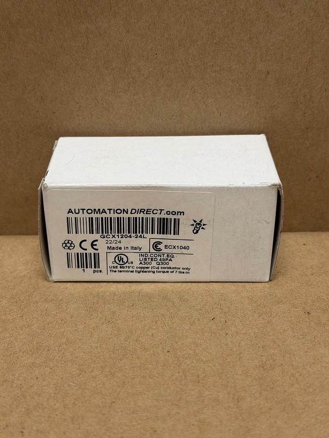 Used Automation Direct GCX1204-24L 22mm Momentary Pushbutton, Green *FACTORY SEALED*