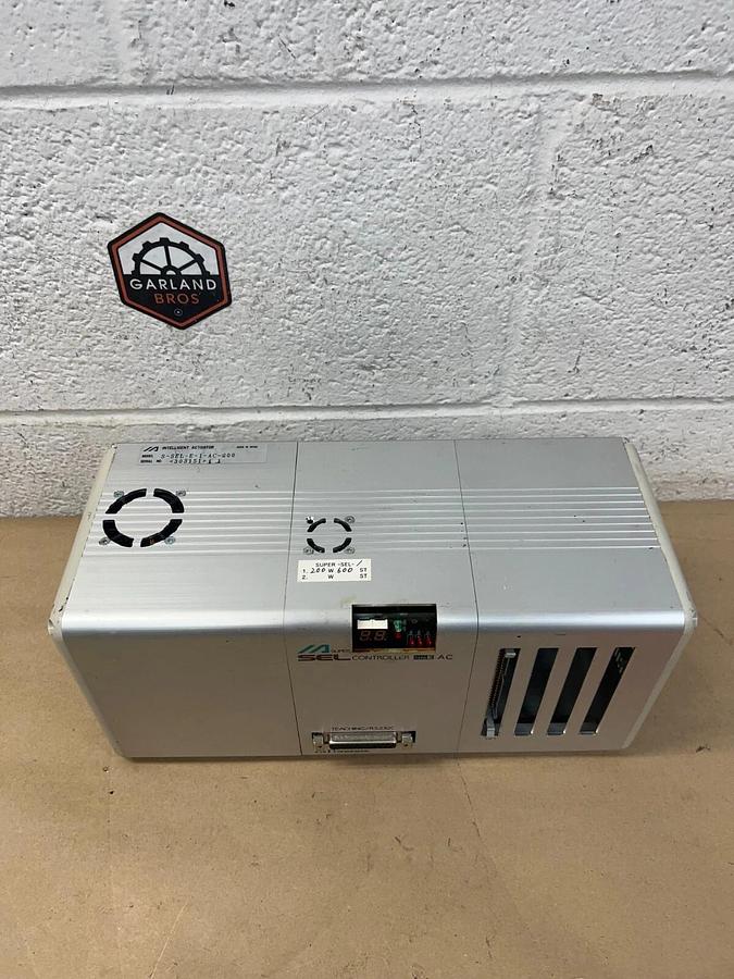 Used SEL S-SEL-E-1-AC-200 Controller Type E AC Teaching/RS232C Intelligent Actuator