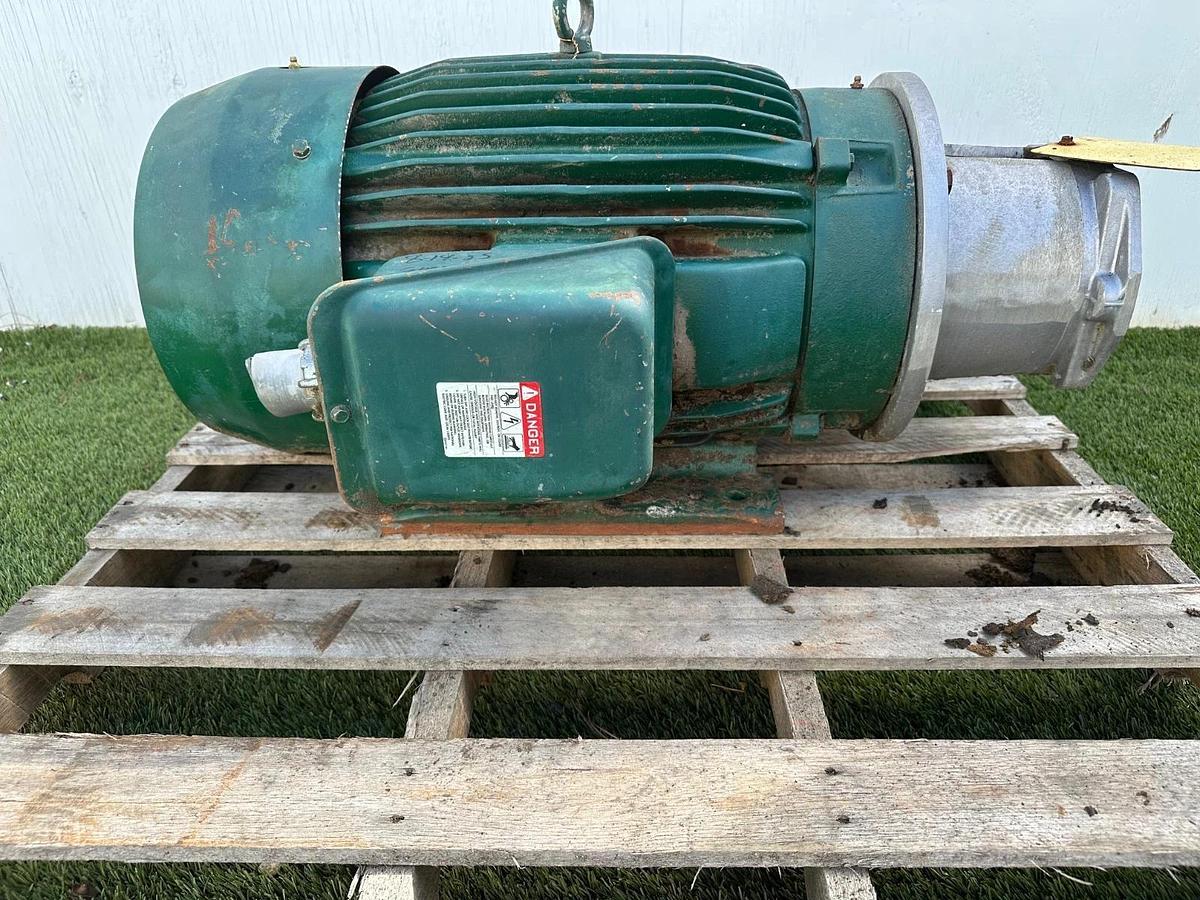 Used Toshiba B0504FLF3USH02 50Hp Motor @ 1770Rpm, 3 Phase, 230/460v, 60Hz