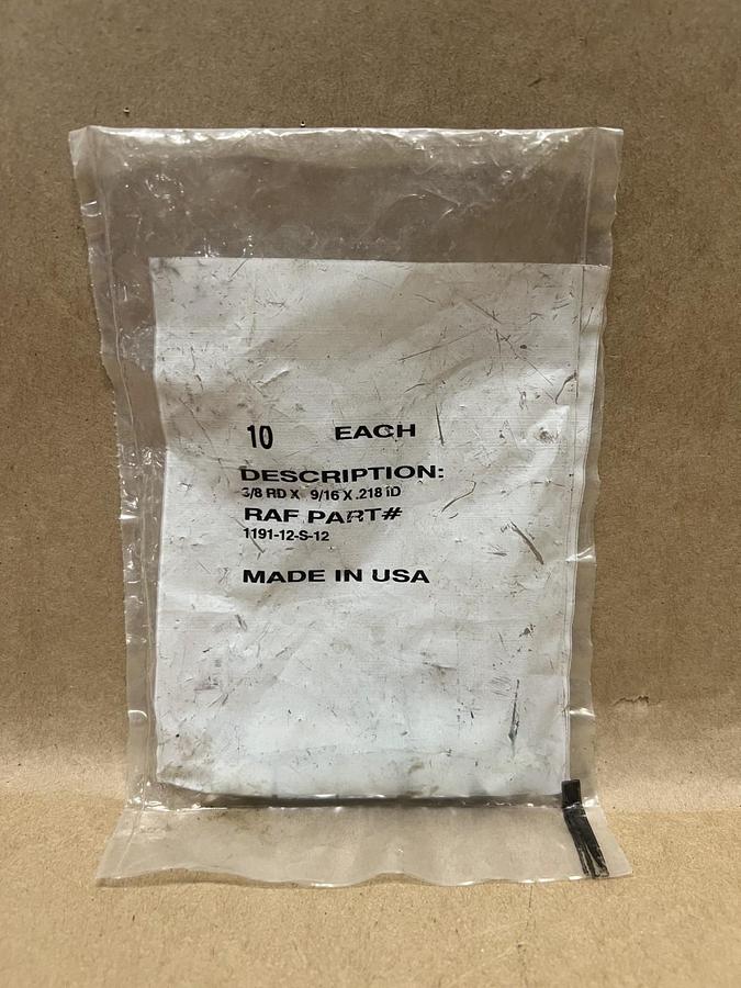 Used 1191-12-S-12 10pc. 3/8 RDX 9/16X.218TD Spacer