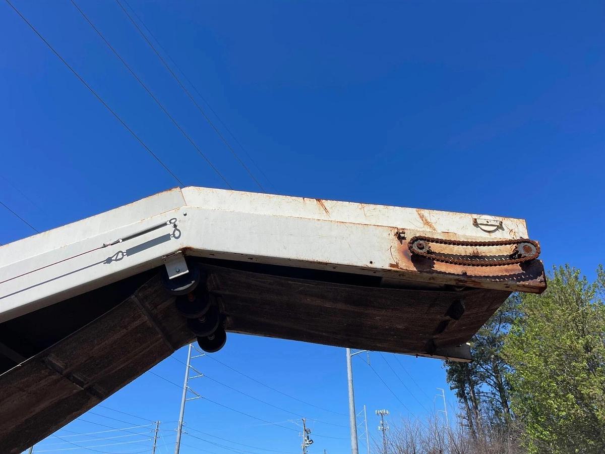 Used Conveyor Belt W:29” L:281” L Shape Cleated Incline Conveyor, Baldor 1HP, 1760RPM