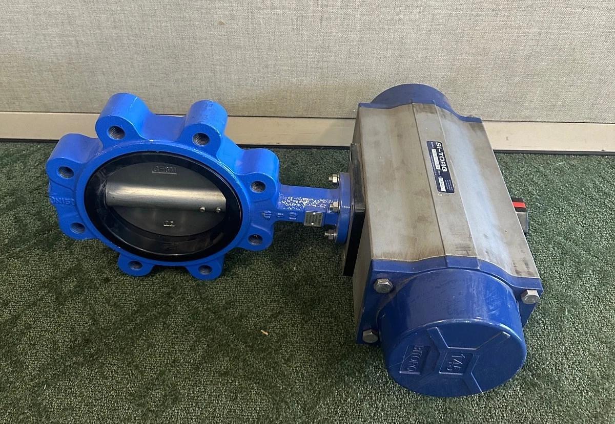 BI-TORQ BYLE260145SRPN 6” Lug Style Butterfly Valve w/ EPDM Seals