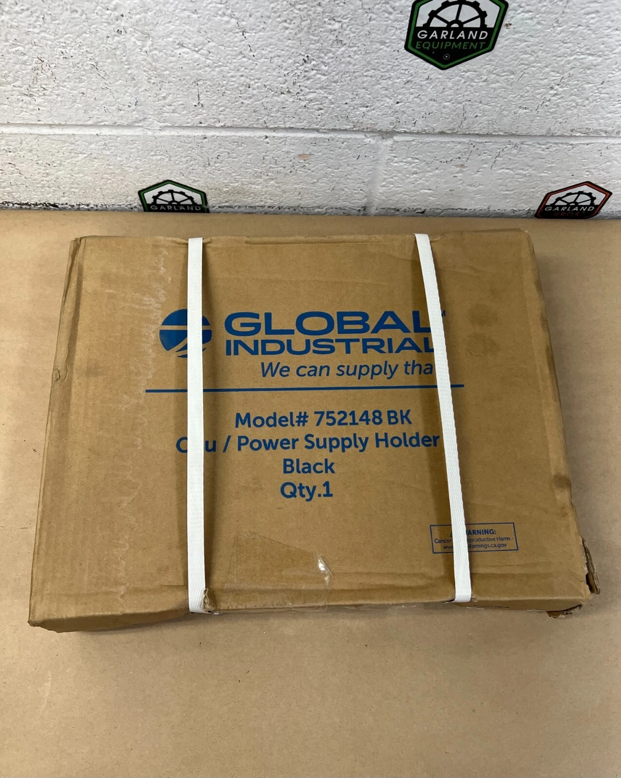 Used Global Industrial 752148 BK CPU/Power Supply Holder