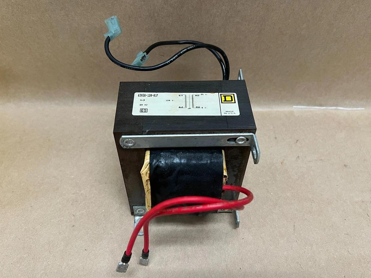Used Square D 63026-120-01F 60Hz Transformer