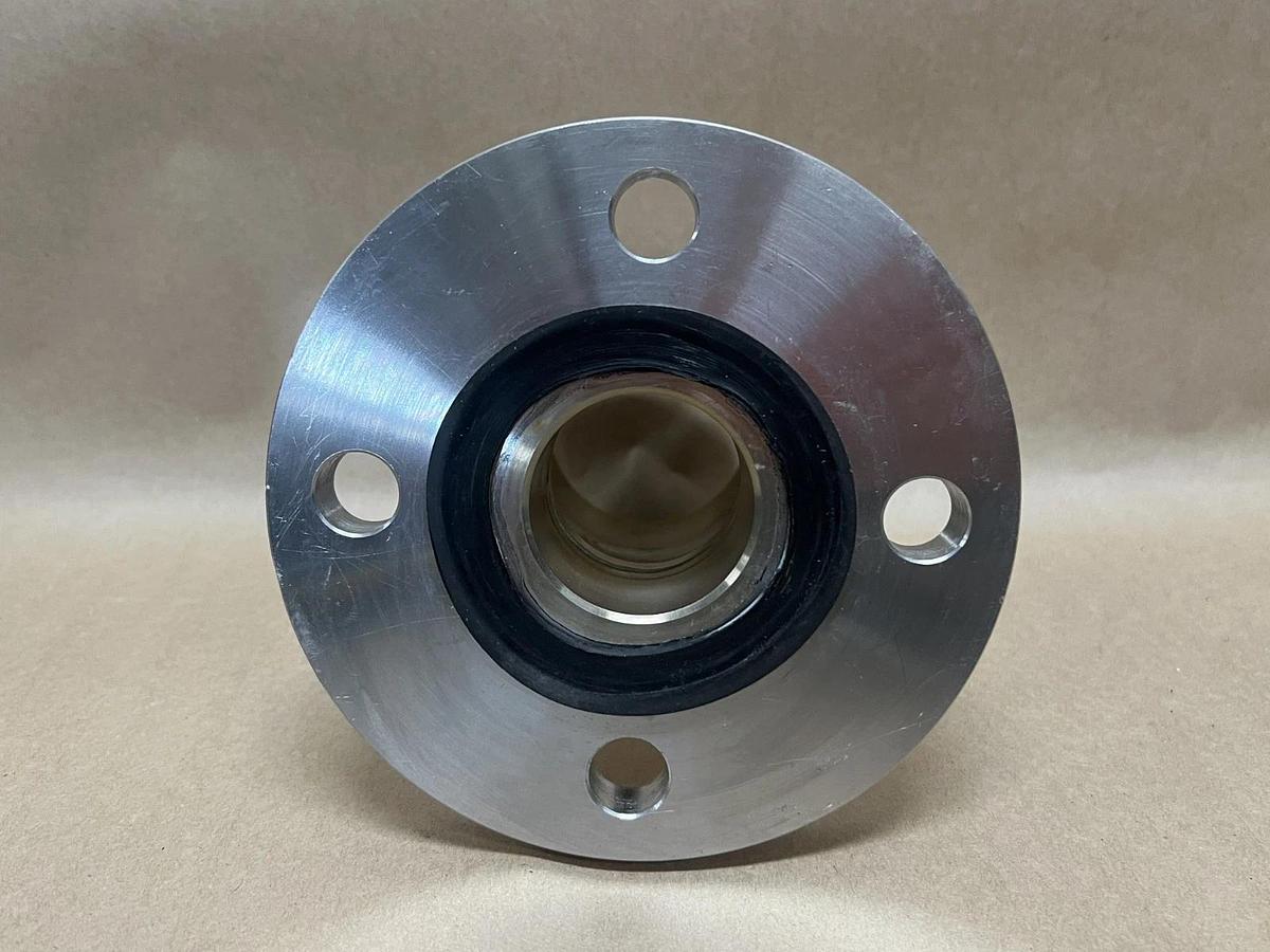 Used Steel & O'Brien FF-6125 4 Bolt, Stainless Steel Industrial Pipe Flange