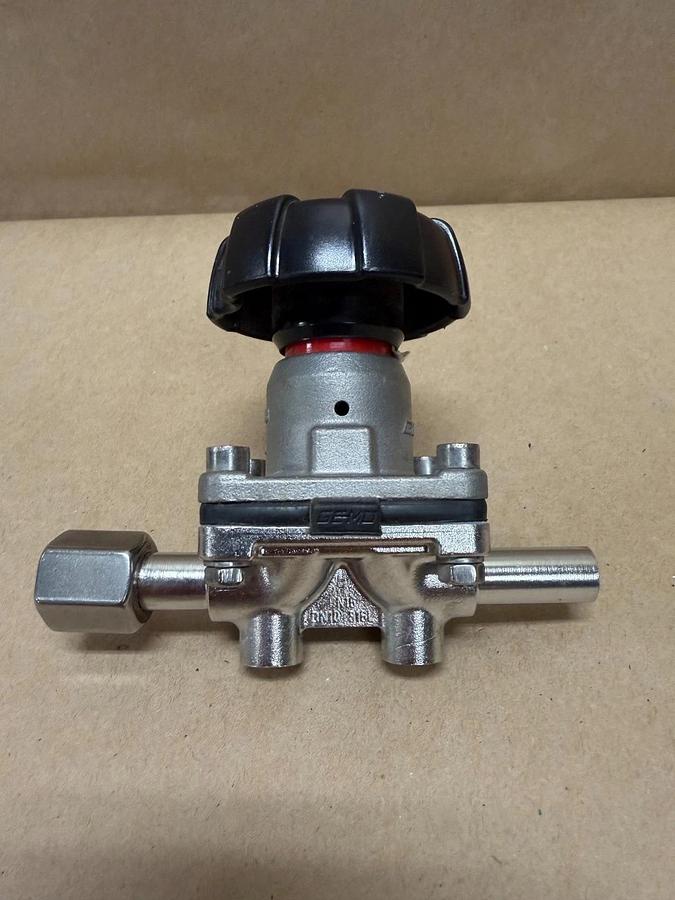 Used GEMU 1-4408 Stainless Steel Diaphragm Valve