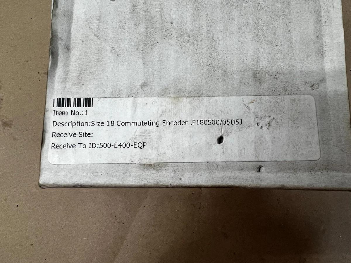 Used Danaher 2591276G-2 Size 18 Commutating Encoder