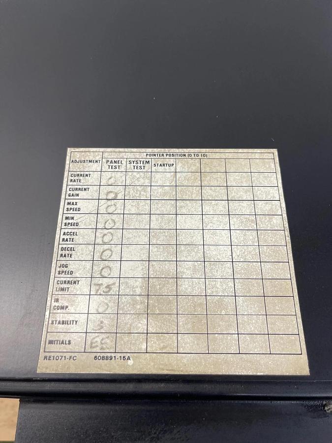 Used Reliance Electric 801431005SP VS Power Module