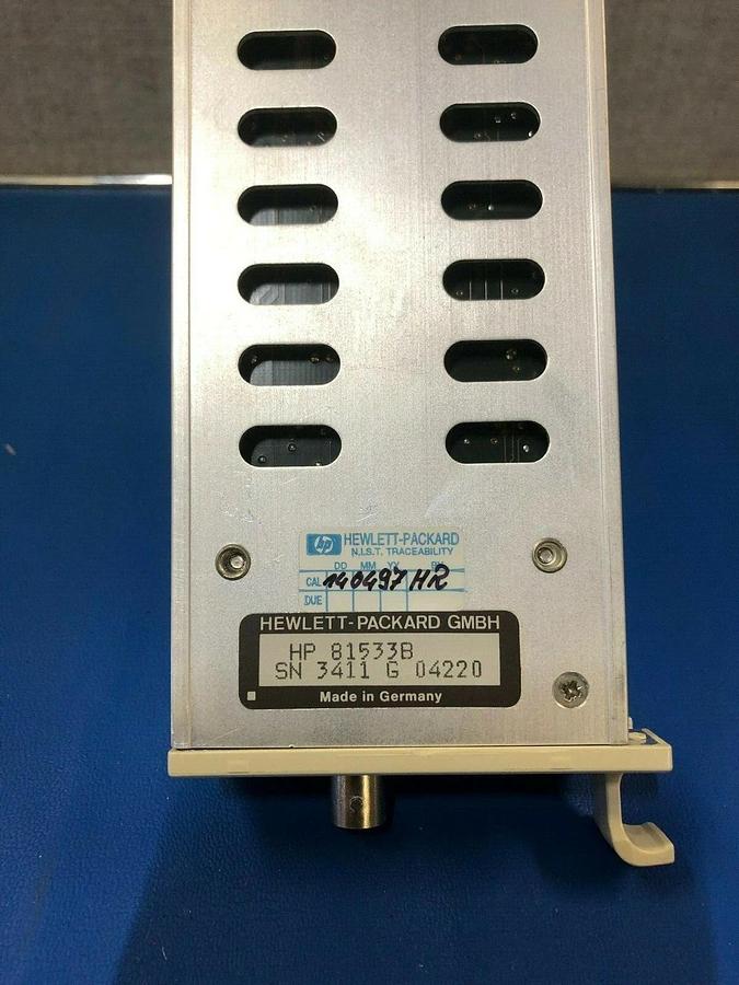 Used Hewlett Packard HP 81533B Optical Head Interface w/ 81521B Optical Head