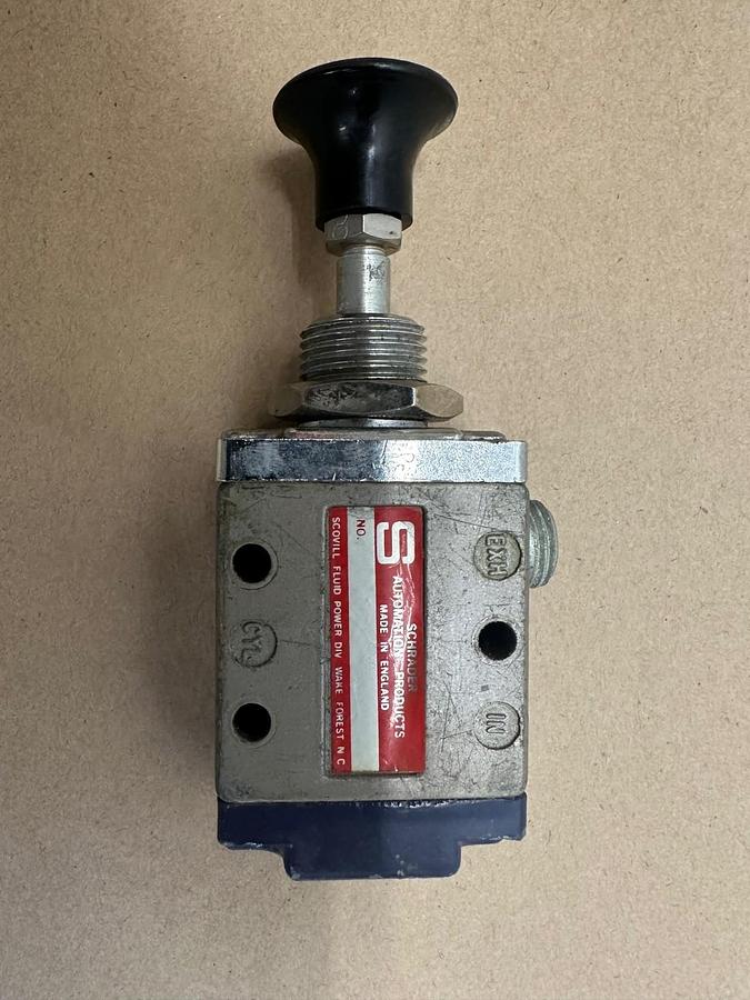 Used Schrader Push Pull Valve