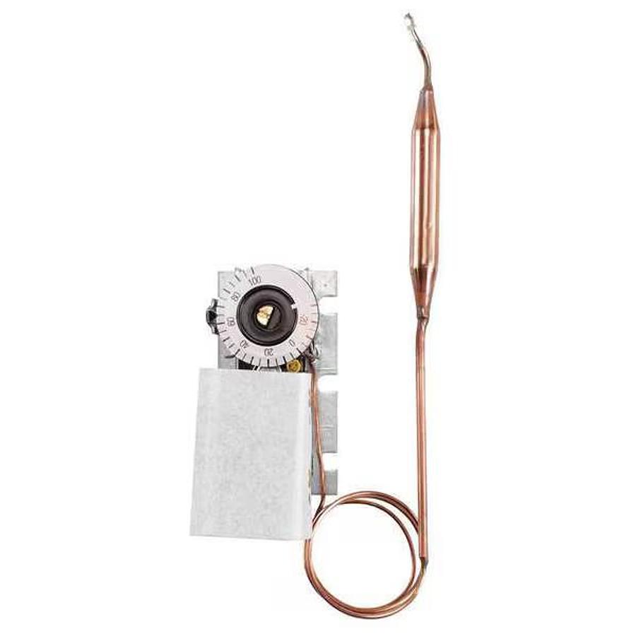 Used TPI KT-110 Industrial Series Heating Thermostat, Wire Leads -10°F to 100°F Range