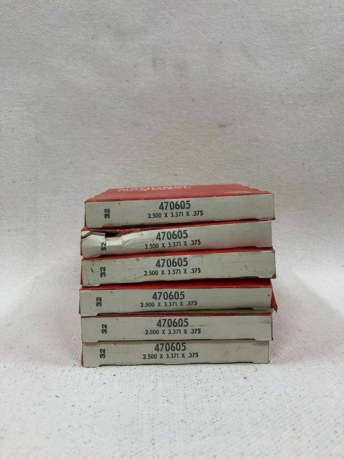 Used National Oil Seals Federal-Mogul 470605 Lot of 6