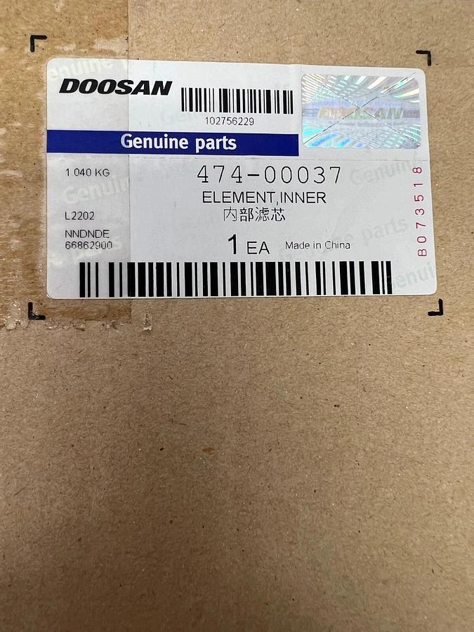 Doosan 474-00037 Inner Element