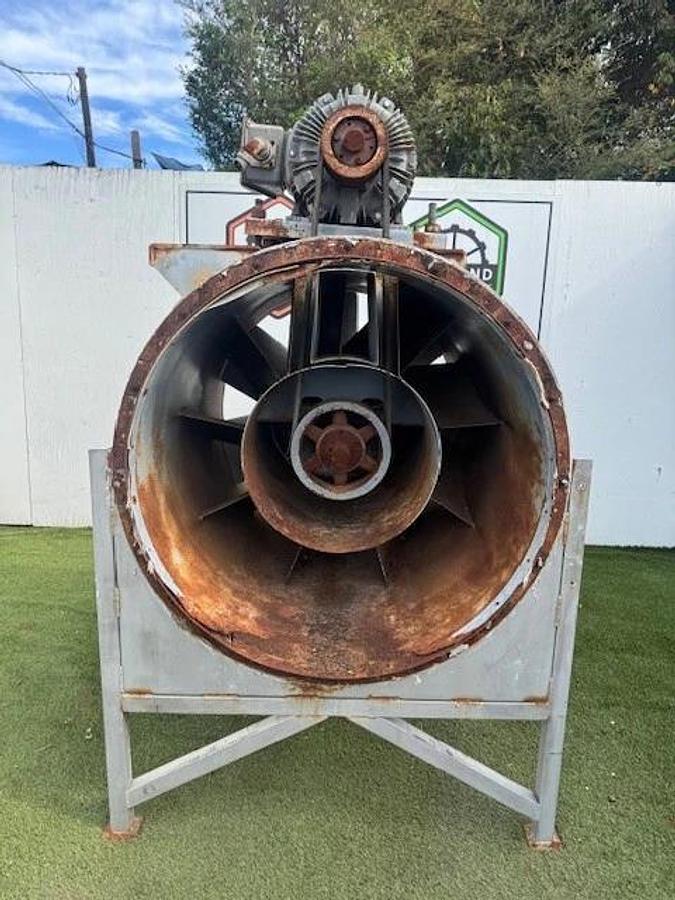 Used Hartzell Fan 54-42-VQ3, 42” Horizontal Axial Fan, 50Hp Motor @ 1770RPM, 575V