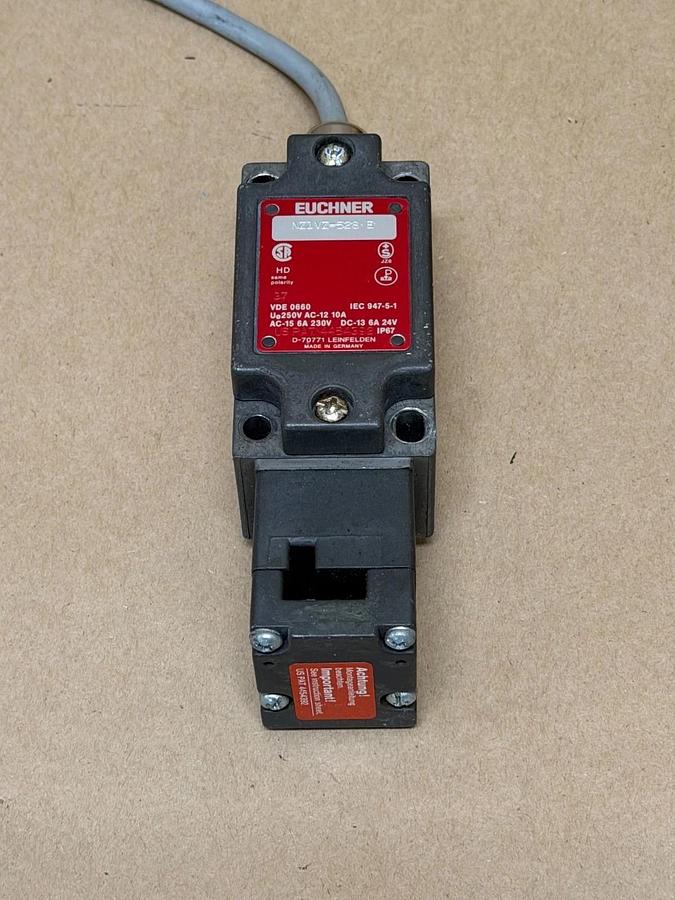 Used Euchner NZ1VZ-528E Safety Interlock Switch