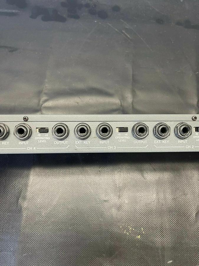 Used Aphex 105 Logic Assisted Gate, No Adapter, 4 channels, 24 VAC, 600 MA