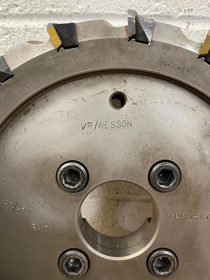 Used VR Wesson N HRG 1512-17 Top Notch Insert, Insert # SEC 634, Grade: VR77