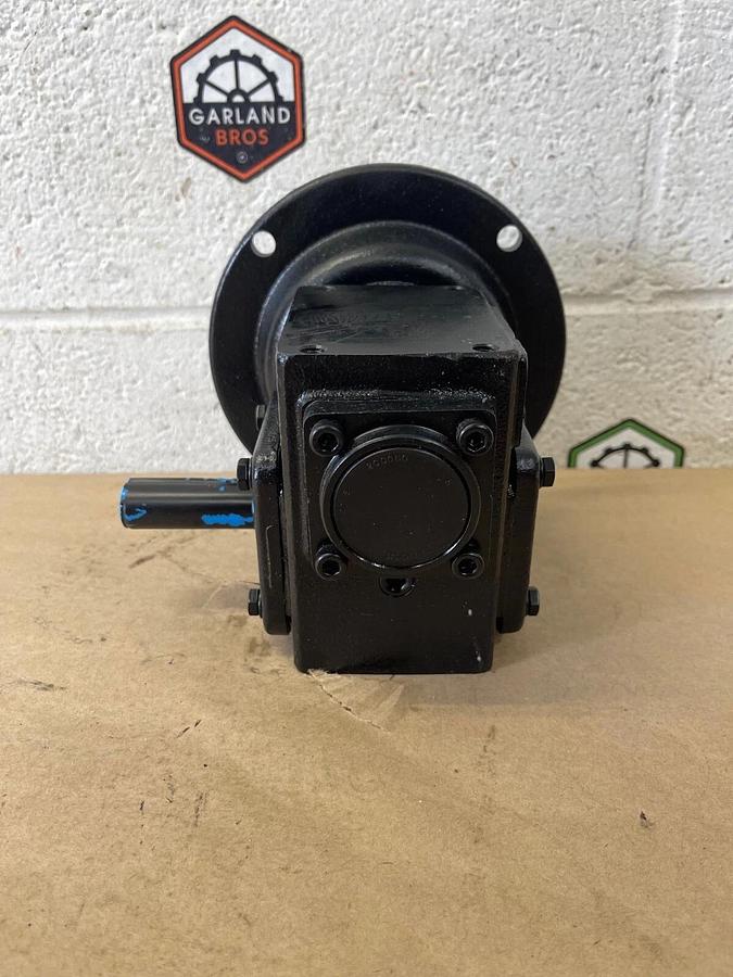 Used Worldwide Electric Corp HdRF133-50/1-R-56C Worm Gear Speed Reducer, 50:1 Ratio