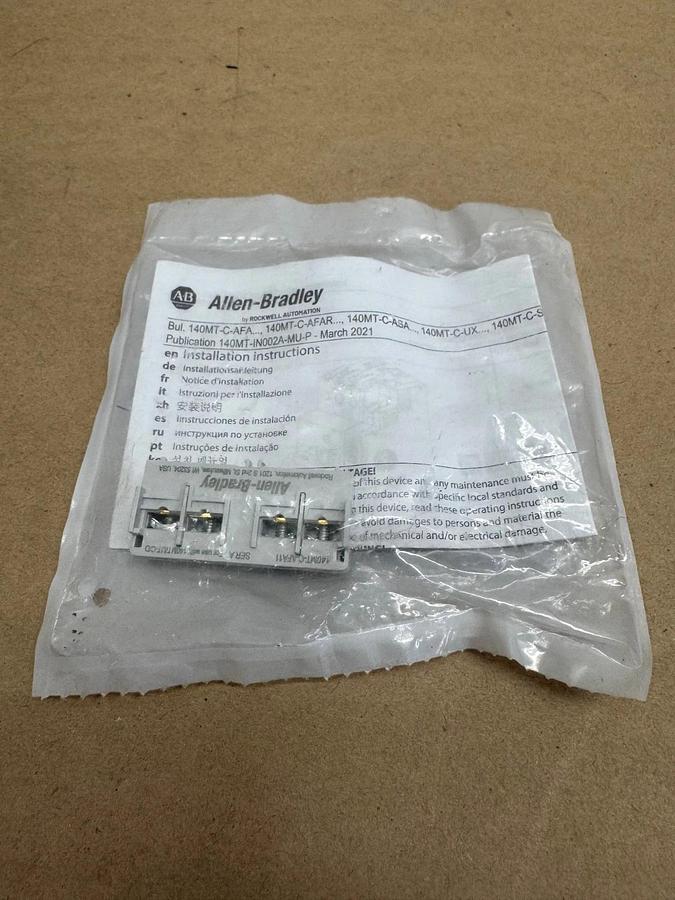 Allen Bradley 140MT-C-AFA11 Auxiliary Contact *NEW*