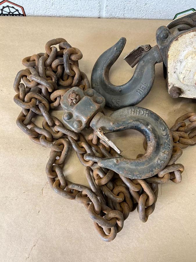 Used JET JLP-800-10 3 Ton Lever Chain Puller