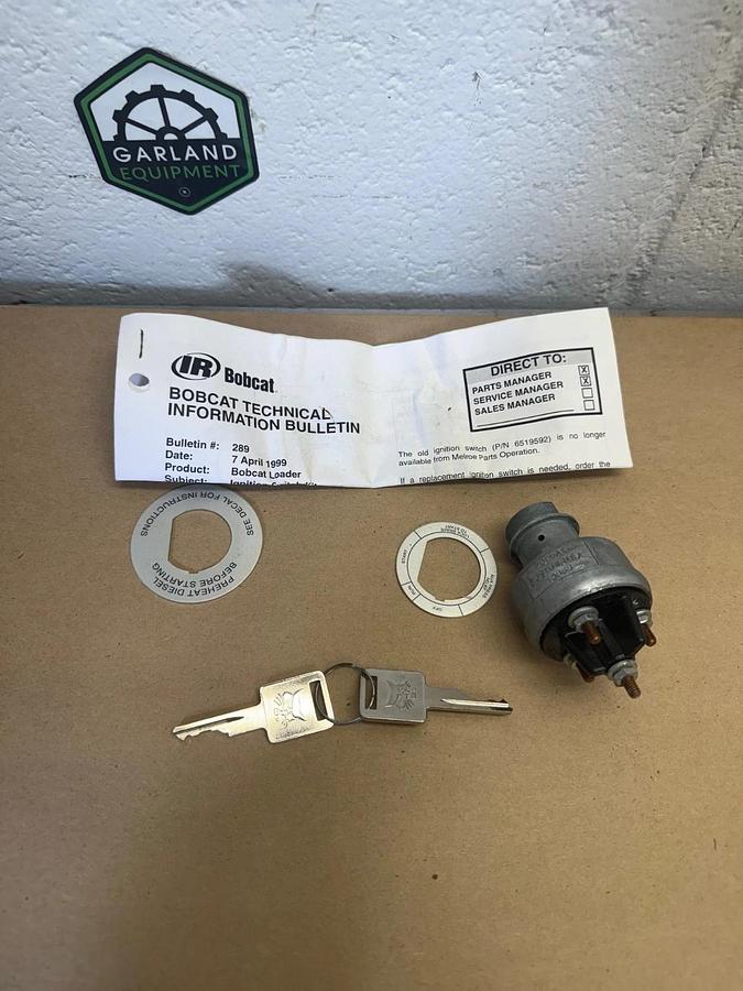 Used Bobcat 6724 282 Switch Kit, Ignition *NEW*