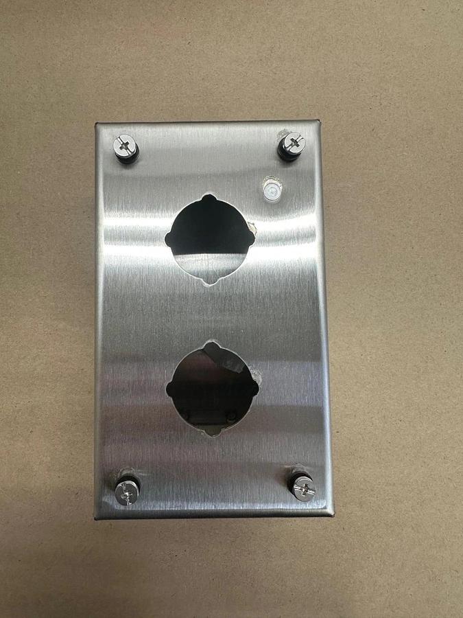 Used SCE SCE-2PBSS 30mm 2 Hole PB Enclosure *NEW*
