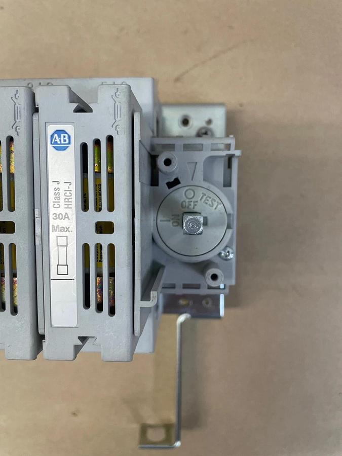 Used Allen Bradley 194R-J30-1753 Switch Disconnector, Series A, 30 A, 600 V