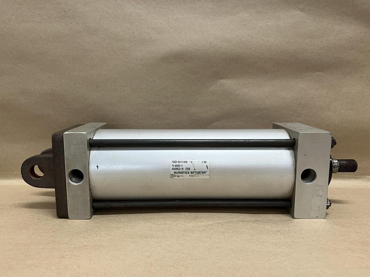 Used Numatics P2EQR-09A1E-AAA0 Double Acting Single Rod Cylinder Actuator