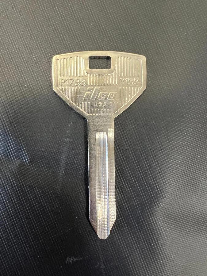 Used Ilco Y152, Y153, Y154, Y155, Y159 Assortment of Chrysler Key Blanks - Lot of 46