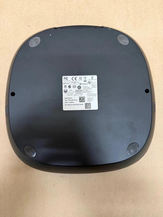 Logitech V-U0034 Video Conferencing Speaker Phone, Black & Silver *NEW*