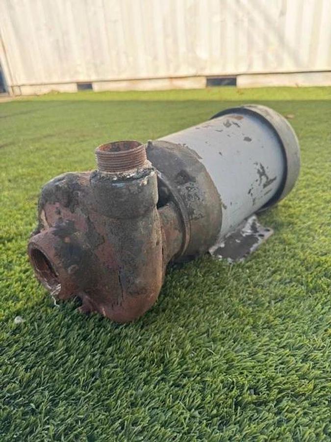 Used Goulds 57178 Frame Pump Assembly 1-3/4” & 2-1/2” Bores, Baldor 5Hp Motor 3450RPM