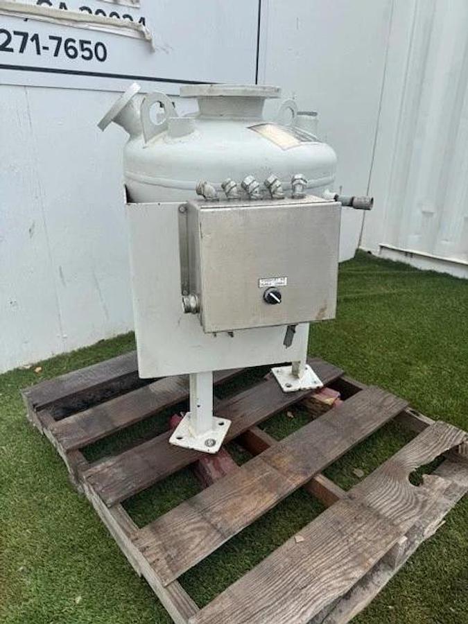 Used Arrow Tank & Engineering Co. 2 Cubic Foot Cone, 75” Diameter, Drawing # 9070A-10