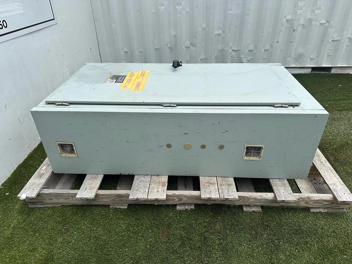 Used Hoffman A-MOD843924FTC Type 12 Industrial Control Panel Enclosure