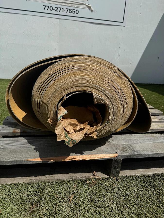 Used Atlanta Belting Co. W:80” L:82' SmoothTop Conveyor Belt