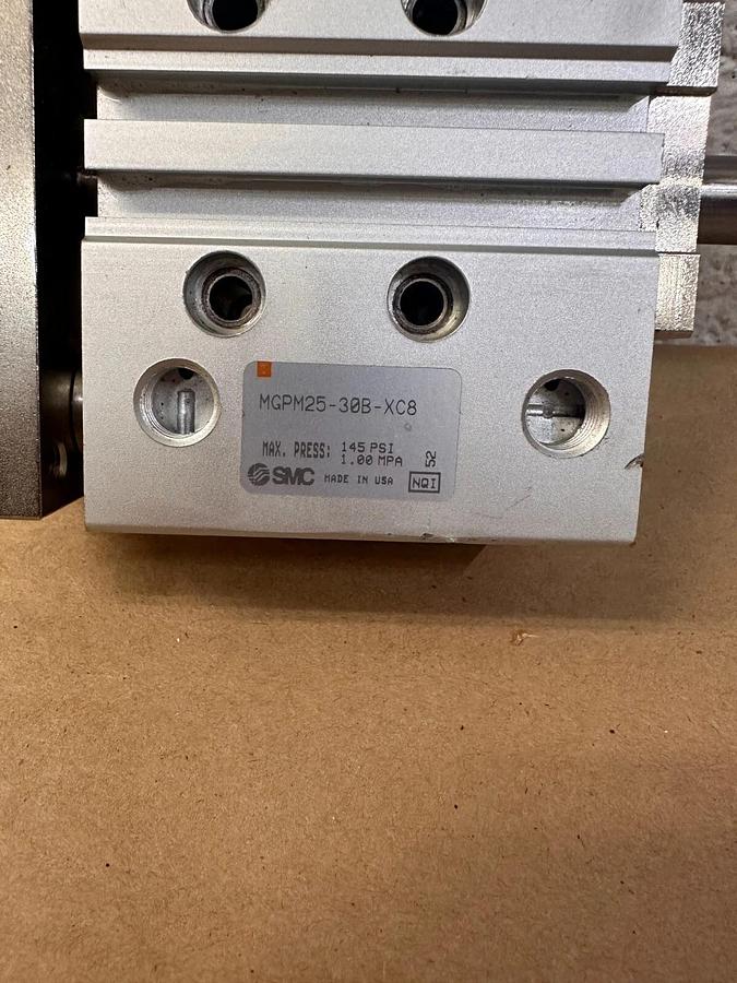 Used SMC - MGPM25-30B-XC8 - Compact Guide Cylinder