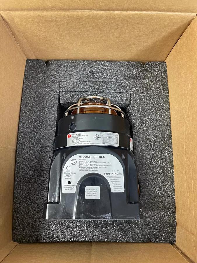 Federal Signal Global Series G-LED-AC-D-A Visual LED Ser B0 Visual Signal