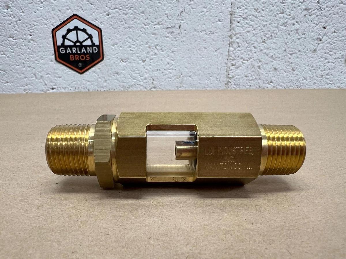 Used LDI Industries N104-01 1/2 Outlet Thread, 1/2 Inlet Thread Oil Reservoir Needle