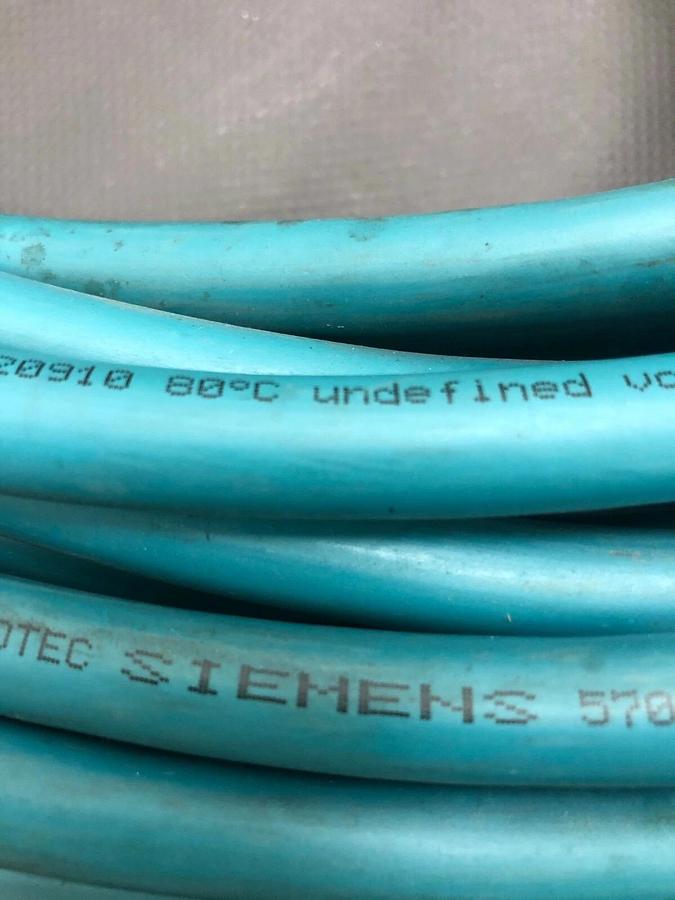 Used Siemens E48408 Cable w/ Siemens P4N3, 5 Point Connector, 50'