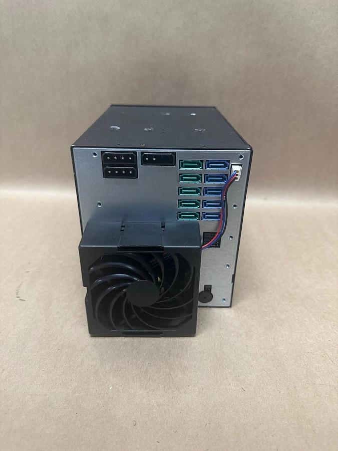 Used MINI 4 Bay Tower Server Case w/ ADDA AD0812HB-A76GL Brushless Fan