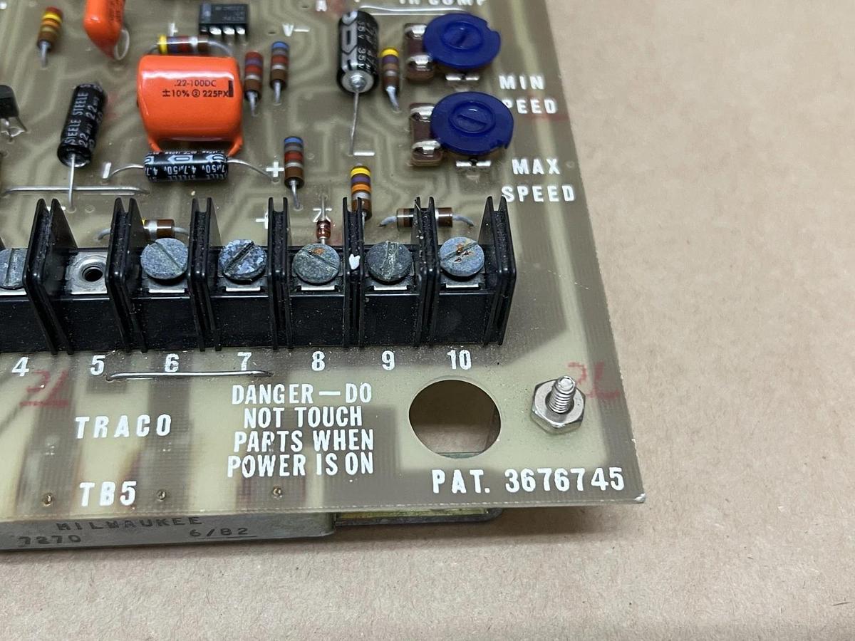 Used Traco 3676745 TB5 Circuit Board