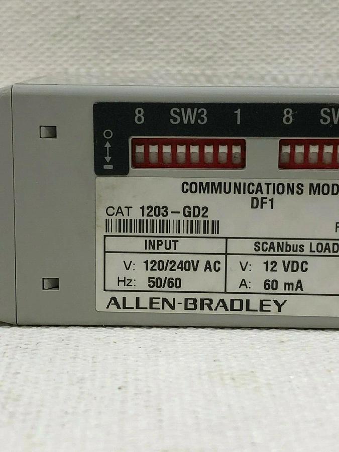 Used Allen Bradley 1203-GD2 Communications Module Series A