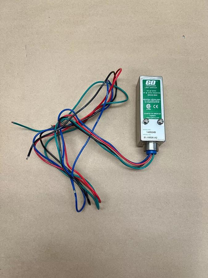 Used GO 81-10526-A2 Leverless Limit Switch